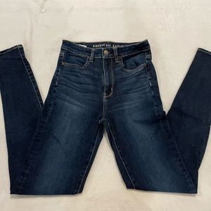 American Eagle Dark Wash Skinny Jeans